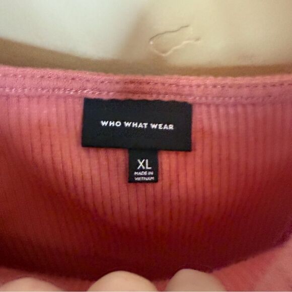 Who What Wear Womens XL Ribbed Maxi Desert Sands Dress Size XL Classic Staple - Picture 4 of 7